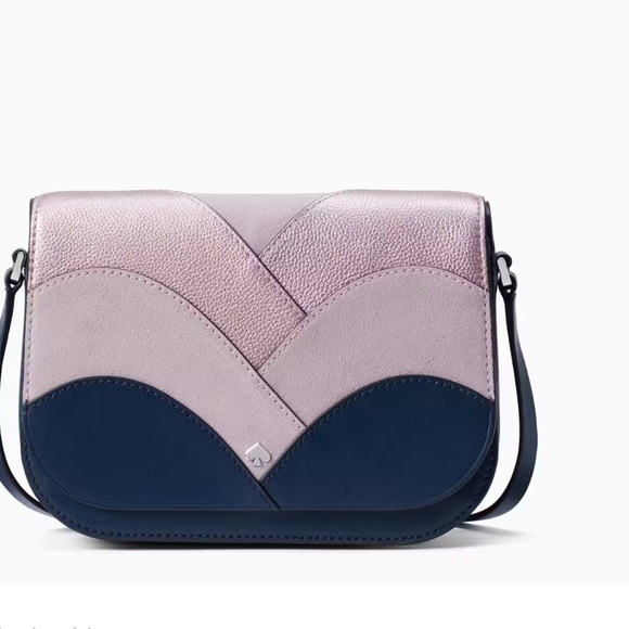 Kate Spade Nadine Patchwork Medium Flap Shoulder Bag - Picture 1 of 10
